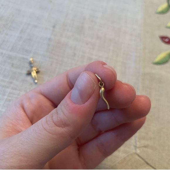 Jewelry - 14k gold mini Italian horn